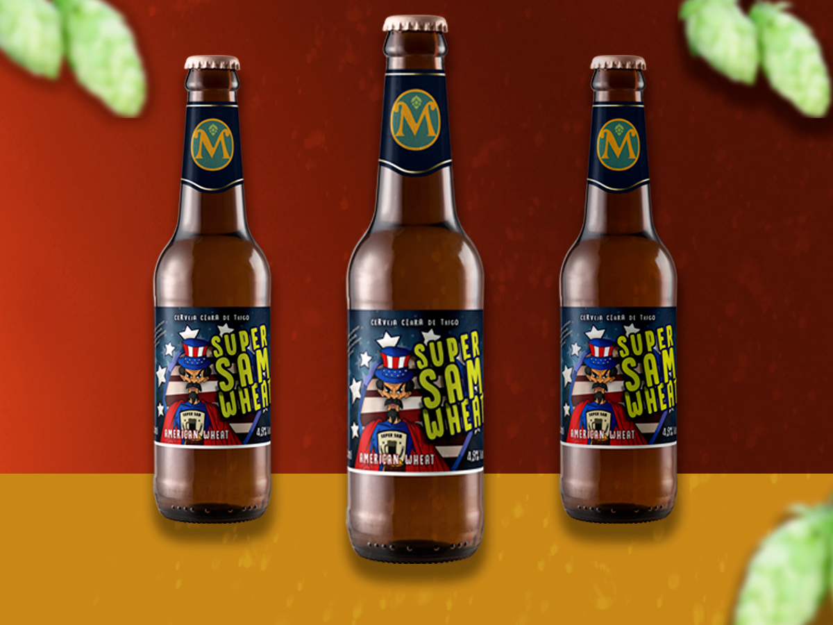 Três cervejas super sam