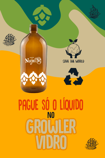 Growler de Vidro